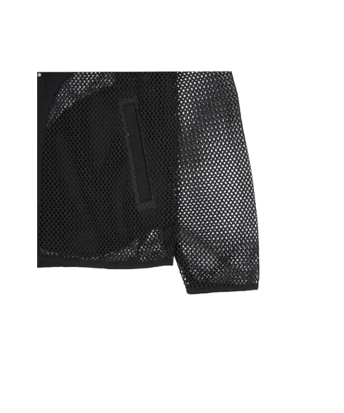 MEA（メア）の「STUDDED MESH ZIP HOODIE [BLACK]（ナイロンジャケット・メンズ・その他・2/3）」の4枚目の写真