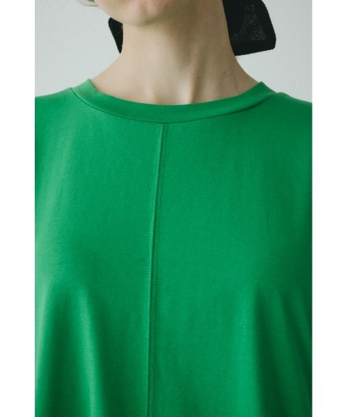HeRIN.CYE(ヘリンドットサイ)の「Deformation flare cut onepiece / ディフォメーションフレアーカットワンピース(ワンピース・レディース・グリーン/ホワイト/ブラック・FREE)」の13枚目の写真