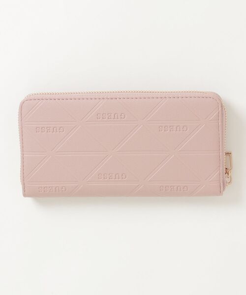 Guess(ゲス)の「CELESTIA Medium Zip Around 財布 長財布(財布・レディース・ピンク/ブラック・ONE SIZE)」の7枚目の写真
