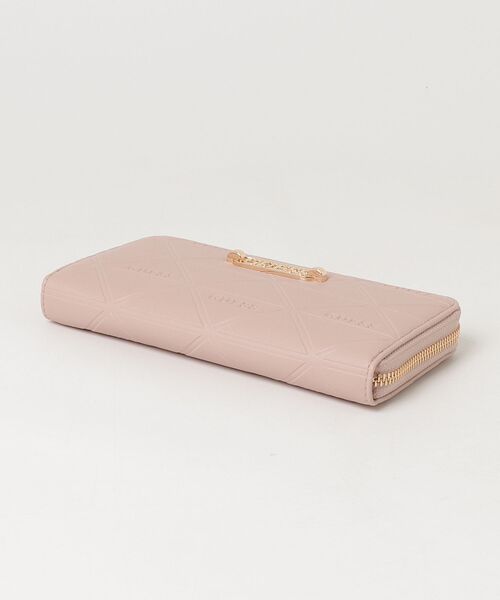 Guess(ゲス)の「CELESTIA Medium Zip Around 財布 長財布(財布・レディース・ピンク/ブラック・ONE SIZE)」の6枚目の写真