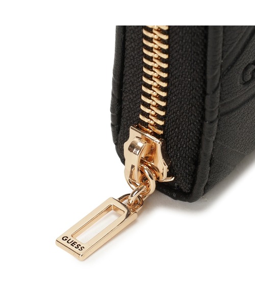 Guess(ゲス)の「CELESTIA Medium Zip Around 財布 長財布(財布・レディース・ピンク/ブラック・ONE SIZE)」の9枚目の写真