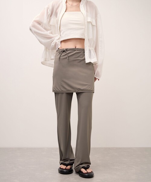 Speedo(スピード)の「【Speedo×ADAM ET ROPE'】COVER UP 2WAY PANTS(水着・レディース・ブラック/グレー・M/S)」の18枚目の写真