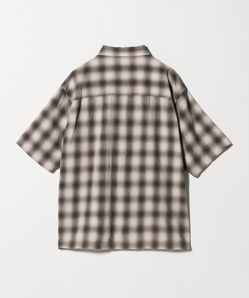 BEAUTY&YOUTH UNITED ARROWS（ビューティーアンドユースユナイテッドアローズ）の「ボイル オンブレ チェック レギュラーカラー シャツ GRANDE型（シャツ/ブラウス・メンズ・ダークグレー/シャーベット・S/M/XL/L）」の13枚目の写真