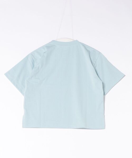 LOWRYS FARM(ローリーズファーム)の「【接触冷感・クイックドライ】機能フォトT 734445(Tシャツ/カットソー・キッズ・チャコールグレー/ライトブルー/アイボリー・110cm/120cm/130cm/140cm/150cm)」の4枚目の写真