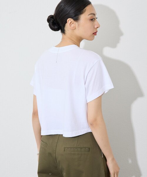 Whim Gazette(ウィムガゼット)の「【UNFORTUNATE PORTRAIT】別注WHIM CROP TEE(Tシャツ/カットソー・レディース・ホワイト・SMALL)」の7枚目の写真