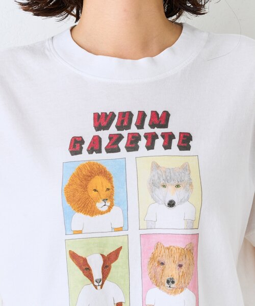Whim Gazette(ウィムガゼット)の「【UNFORTUNATE PORTRAIT】別注WHIM CROP TEE(Tシャツ/カットソー・レディース・ホワイト・SMALL)」の15枚目の写真