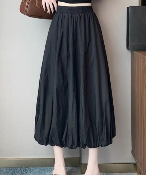 ampm(エーエムピーエム)の「Aラインバルーンスカート ボリュームスカート(スカート・レディース・ホワイト/ブラック・S/M)」の15枚目の写真