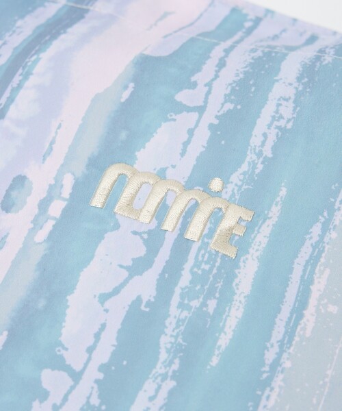 NOMINE(ノミネ)の「アイコン刺繍 ペイント柄アートプリント ロングハンドル トートバッグ(トートバッグ・レディース・ブラウン/ピンク/オレンジ/グレイッシュブルー・フリー)」の12枚目の写真
