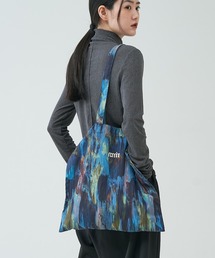NOMINE（ノミネ）の「アイコン刺繍 ペイント柄アートプリント ロングハンドル トートバッグ（トートバッグ）」
