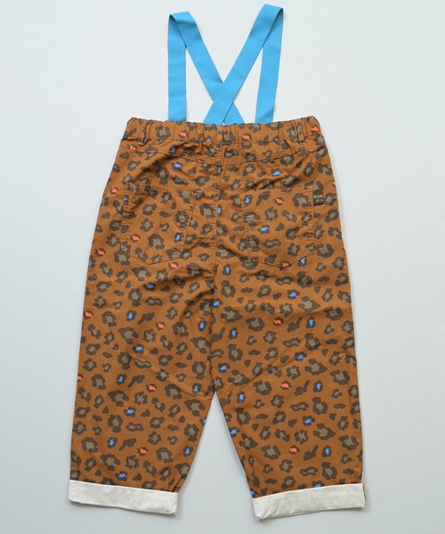 MARKEY'S(マーキーズ)の「ツイル総柄エヴォルブサロペット(その他パンツ・キッズ・チャコール/キャメル/ブルー・120/90/100/150/110/140/130)」の12枚目の写真