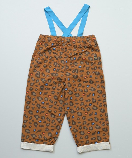 MARKEY'S(マーキーズ)の「ツイル総柄エヴォルブサロペット(その他パンツ・キッズ・チャコール/キャメル/ブルー・120/90/100/150/110/140/130)」の13枚目の写真
