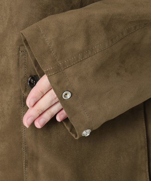 Spick & Span(スピックアンドスパン)の「《手洗い可能》フェイクスエードブルゾン(その他アウター・レディース・ブラウン・36/38)」の14枚目の写真