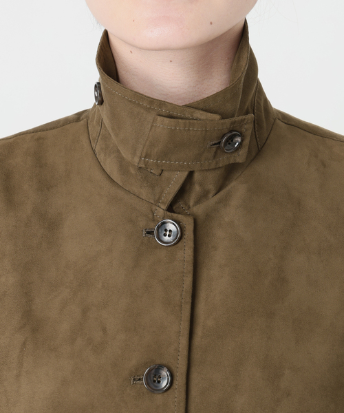Spick & Span(スピックアンドスパン)の「《手洗い可能》フェイクスエードブルゾン(その他アウター・レディース・ブラウン・36/38)」の15枚目の写真