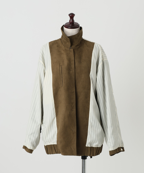 Spick & Span(スピックアンドスパン)の「《手洗い可能》フェイクスエードブルゾン(その他アウター・レディース・ブラウン・36/38)」の17枚目の写真