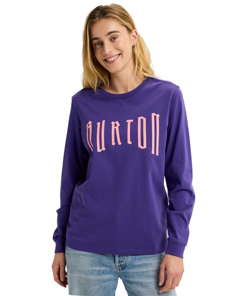 BURTON(バートン)の「チンクリップ ロングスリーブ Tシャツ(Tシャツ/カットソー・メンズ・パープル・S/M/L)」の6枚目の写真