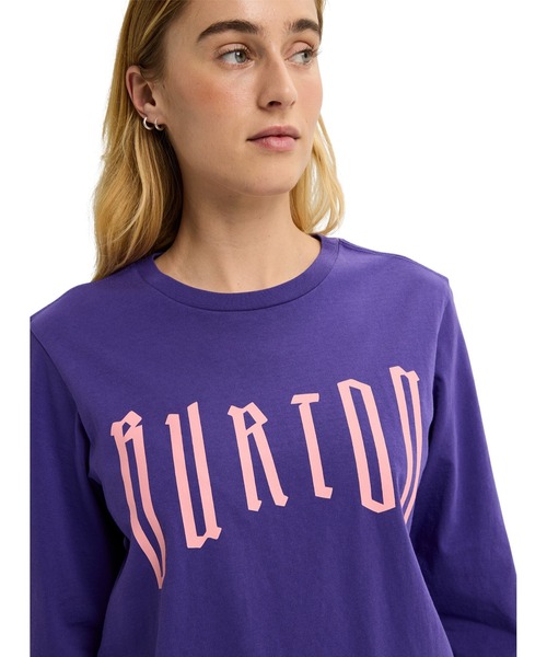 BURTON(バートン)の「チンクリップ ロングスリーブ Tシャツ(Tシャツ/カットソー・メンズ・パープル・S/M/L)」の8枚目の写真