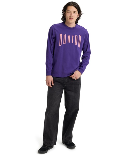 BURTON(バートン)の「チンクリップ ロングスリーブ Tシャツ(Tシャツ/カットソー・メンズ・パープル・S/M/L)」の3枚目の写真