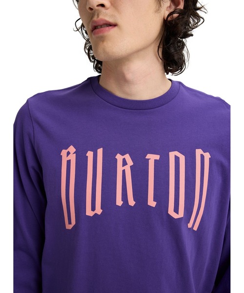 BURTON(バートン)の「チンクリップ ロングスリーブ Tシャツ(Tシャツ/カットソー・メンズ・パープル・S/M/L)」の5枚目の写真