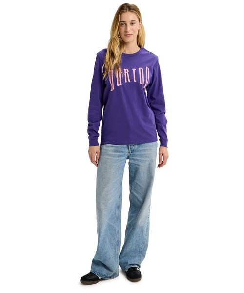 BURTON(バートン)の「チンクリップ ロングスリーブ Tシャツ(Tシャツ/カットソー・メンズ・パープル・S/M/L)」の7枚目の写真