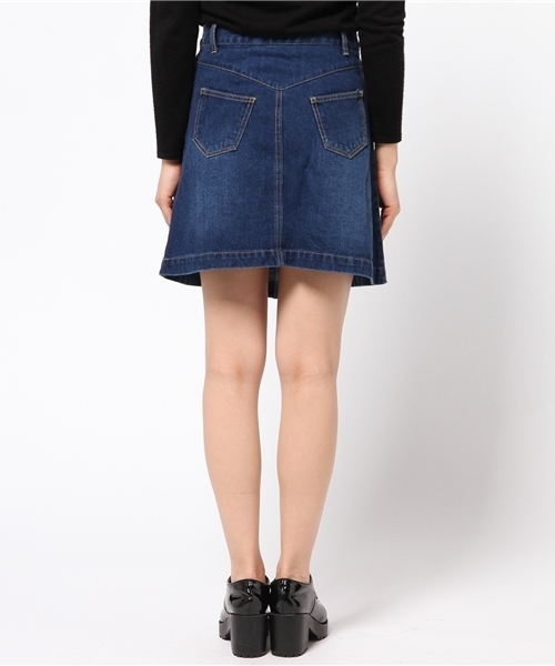 Kastane（カスタネ）の「デニムスカート（スカート・レディース・インディゴブルー・2/1）」の4枚目の写真
