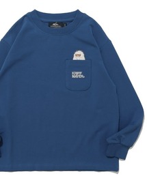 KRIFF MAYER Kid's Collection（クリフメイヤーキッズコレクション）の「ストレッチ天竺ポケットロンT(雪雄)（Tシャツ/カットソー）」