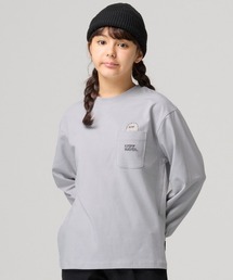 KRIFF MAYER Kid's Collection（クリフメイヤーキッズコレクション）の「ストレッチ天竺ポケットロンT(雪雄)（Tシャツ/カットソー）」