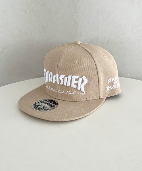 セール】MAG LOGO ポリエステルサージ 平ツバCAP（キャップ