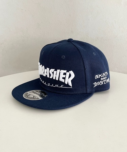 セール】MAG LOGO ポリエステルサージ 平ツバCAP（キャップ