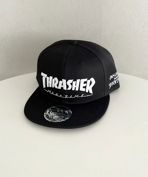 セール】MAG LOGO ポリエステルサージ 平ツバCAP（キャップ