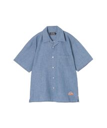 HYSTERIC GLAMOUR | SEE NO EVILワッペン オープンカラーシャツ(シャツ/ブラウス)