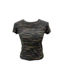 mindseeker girls | Chicano Logo Camo Mini T-shirt / チカーノロゴカモフラージュミニTシャツ(Tシャツ/カットソー)