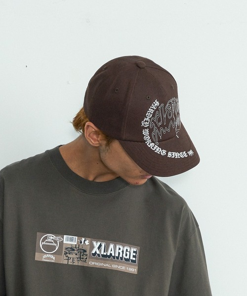 XLARGE（エクストララージ）の「HW CAP（キャップ・メンズ・ブラック/ネイビー/ブラウン/レッド・ONE SIZE）」の7枚目の写真