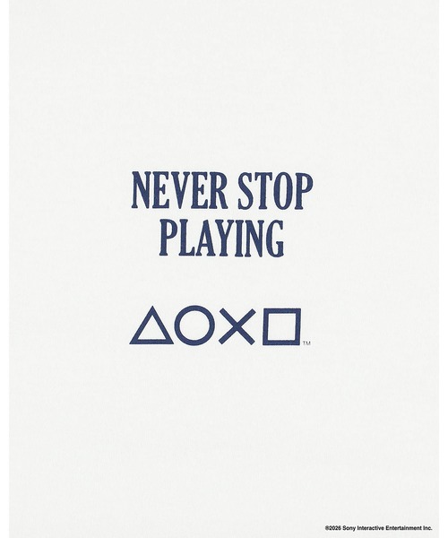 WIND AND SEA（ウィンダンシー）の「PLAYSTATION x WDS L/S TEE（Tシャツ/カットソー・メンズ・ホワイト/ブラック・X-LARGE/LARGE/MEDIUM/SMALL）」の4枚目の写真