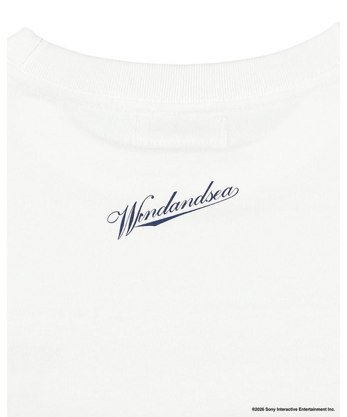 WIND AND SEA（ウィンダンシー）の「PLAYSTATION x WDS L/S TEE（Tシャツ/カットソー・メンズ・ホワイト/ブラック・X-LARGE/LARGE/MEDIUM/SMALL）」の5枚目の写真