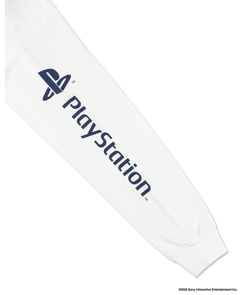 WIND AND SEA（ウィンダンシー）の「PLAYSTATION x WDS L/S TEE（Tシャツ/カットソー・メンズ・ホワイト/ブラック・X-LARGE/LARGE/MEDIUM/SMALL）」の6枚目の写真