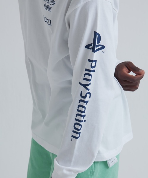 WIND AND SEA（ウィンダンシー）の「PLAYSTATION x WDS L/S TEE（Tシャツ/カットソー・メンズ・ホワイト/ブラック・X-LARGE/LARGE/MEDIUM/SMALL）」の9枚目の写真