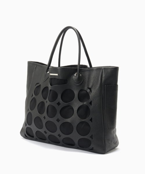 DAIRIKU(ダイリク)の「DAIRIKU / ダイリク "Pack Ring" Leather Tote Bag(トートバッグ・メンズ・ブラック・FREE)」の2枚目の写真