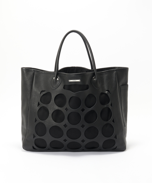 DAIRIKU(ダイリク)の「DAIRIKU / ダイリク "Pack Ring" Leather Tote Bag(トートバッグ・メンズ・ブラック・FREE)」の3枚目の写真