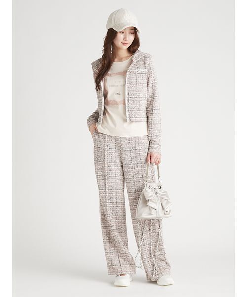 CELFORD（セルフォード）の「リボンディテールミニリュックサック（バックパック/リュック・レディース・ブラック/ライトグレー・F）」の16枚目の写真