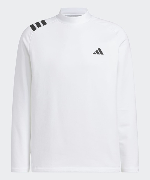 adidas（アディダス）の「COLD. RDY モックネック・長袖・ポロシャツ 【adidas Golf/アディダスゴルフ】（ポロシャツ・メンズ・ホワイト・SMALL/LARGE/MEDIUM/XX-LARGE/3XL/X-LARGE）」の7枚目の写真