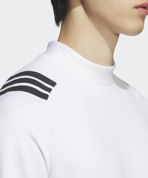 adidas（アディダス）の「COLD. RDY モックネック・長袖・ポロシャツ 【adidas Golf/アディダスゴルフ】（ポロシャツ・メンズ・ホワイト・SMALL/LARGE/MEDIUM/XX-LARGE/3XL/X-LARGE）」の5枚目の写真