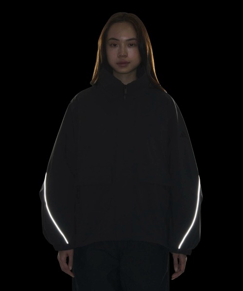 adidas(アディダス)の「STADIUM CHROME パッド ミッド JK ジャケット / アディダス adidas(ダウンジャケット/コート・レディース・ブラック・XX-LARGE/LARGE/MEDIUM/SMALL/X-LARGE/X-SMALL)」の8枚目の写真