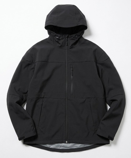 LOGOS(ロゴス)の「2026AW LOGOS/ロゴス 撥水/防風/耐水 3レイヤー ナイロンジャケット マウンテンパーカー(マウンテンパーカー・メンズ・ブラック/マスタード/グリーン・M/L/LL)」の1枚目の写真