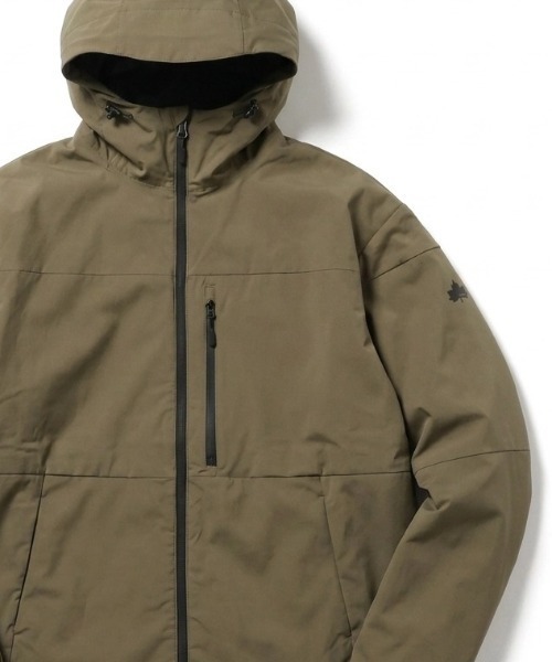 LOGOS(ロゴス)の「2026AW LOGOS/ロゴス 撥水/防風/耐水 3レイヤー ナイロンジャケット マウンテンパーカー(マウンテンパーカー・メンズ・ブラック/マスタード/グリーン・M/L/LL)」の5枚目の写真