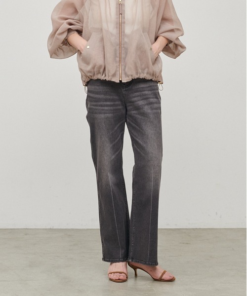 LARUTA(ラルータ)の「【LARUTA】ストレッチブーツカットデニム(デニムパンツ・レディース・ブルー/ブラック・LARGE/MEDIUM)」の2枚目の写真
