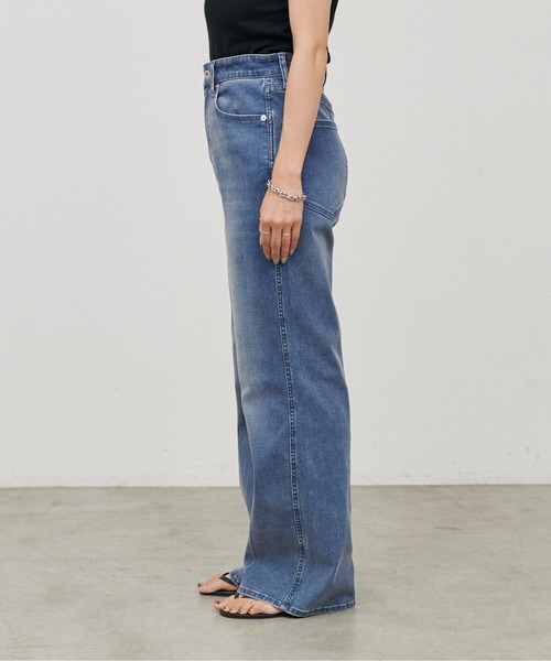 LARUTA(ラルータ)の「【LARUTA】ストレッチブーツカットデニム(デニムパンツ・レディース・ブルー/ブラック・LARGE/MEDIUM)」の19枚目の写真