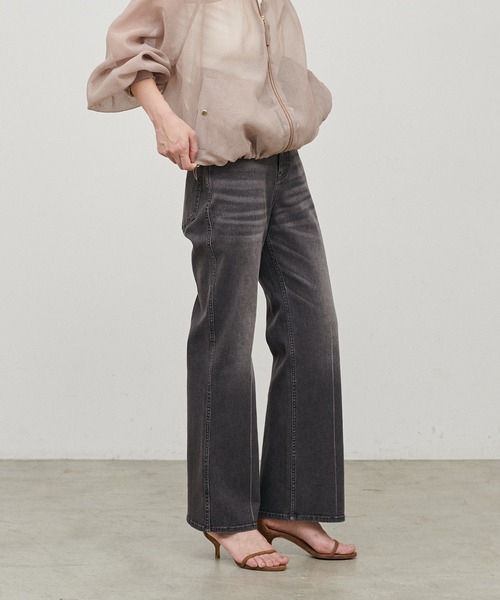 LARUTA(ラルータ)の「【LARUTA】ストレッチブーツカットデニム(デニムパンツ・レディース・ブルー/ブラック・LARGE/MEDIUM)」の7枚目の写真