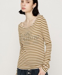 BORDER LOGO T/SH ボーダーロゴTシャツ 秋服 冬服