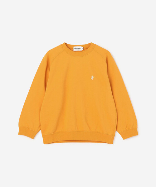 GYMPHLEX(ジムフレックス)の「Gymphlex | キッズ フレンチテリー クルーネックプルオーバー(Tシャツ/カットソー・キッズ・オレンジ系その他/ダークネイビー/レッド・125/135/115)」の3枚目の写真