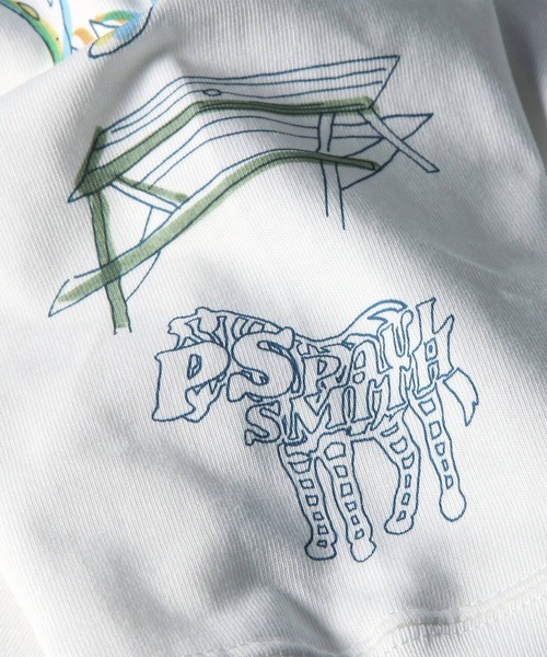 PS Paul Smith(ピーエスポールスミス)の「"Figure Artwork" 長袖Tシャツ / 262563 221Z(Tシャツ/カットソー・メンズ・ホワイト・X-LARGE/LARGE/MEDIUM)」の5枚目の写真